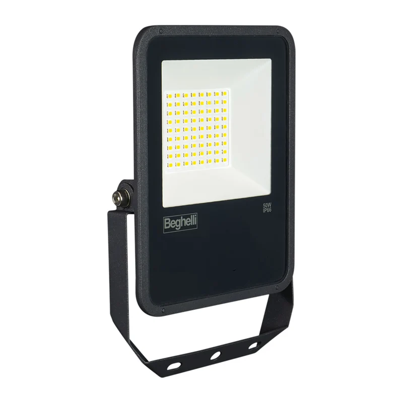 BEGHELLI FL LED 50W NERO IP66 6K5