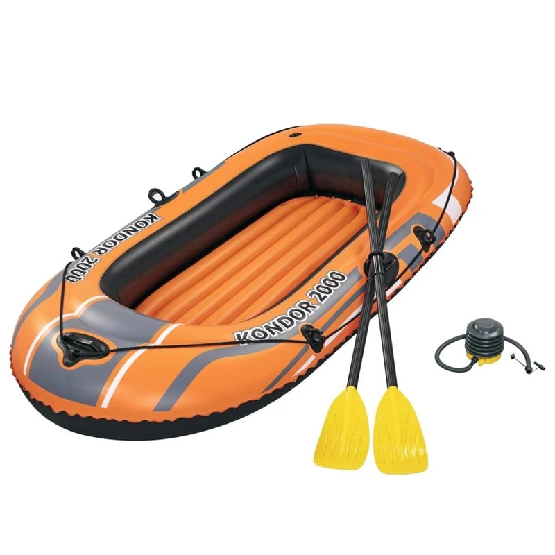 Bestway Set Canotto Kondor 2000 Con Remi 188X98Cm