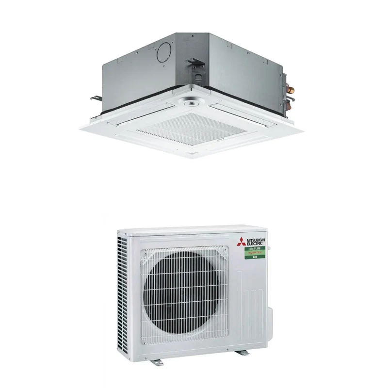 Condizionatore Climatizzatore Mitsubishi Electric Cassetta A 4 Vie R-32 60X60 21000 BTU SLZ-M60FA2 Wi-Fi Optional - Comando e Griglia Inclusi