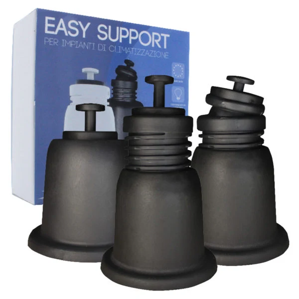 SUPPORTI PER CLIMATIZZATORE BASE A CONO VECAMCO DA PAVIMENTO D.100 STAFFA PER CONDIZIONATORE