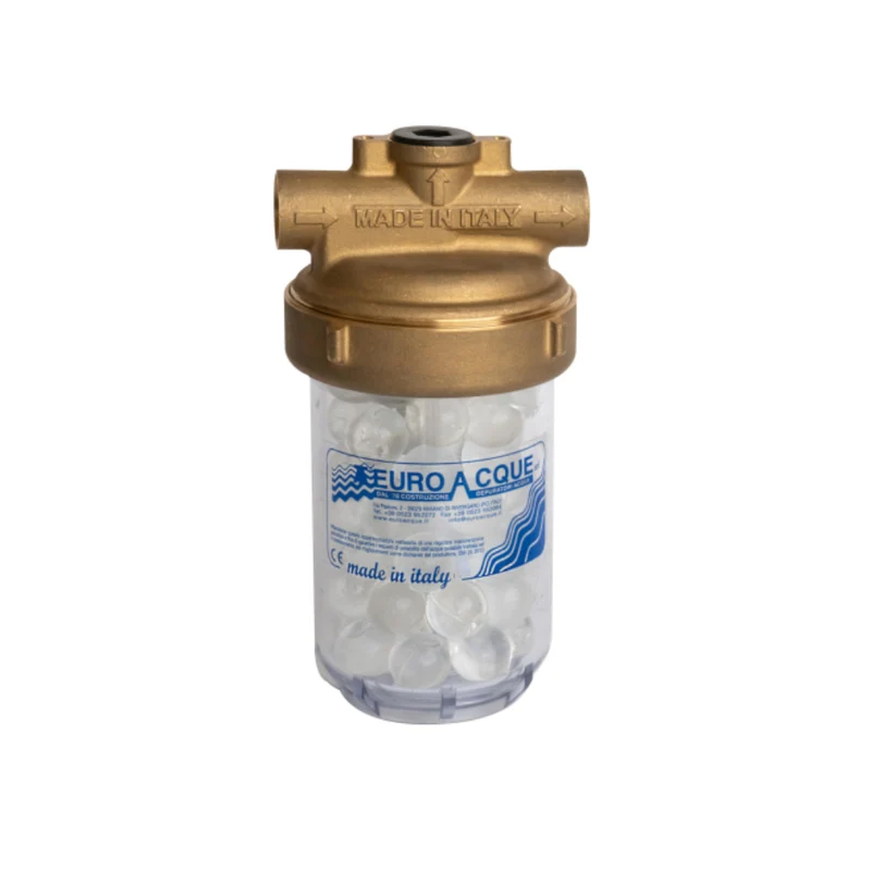 Euroacque Dosatore Polifosfati a Sfere Con Filtro - Attacchi a 3 vie 1/2 - Cod. CONDSIL1