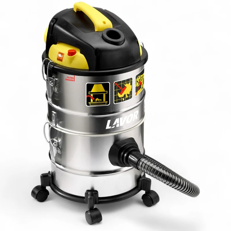 Bidone aspiratutto aspiracenere capacità 28 lt. 1200W Kombo 4 in 1