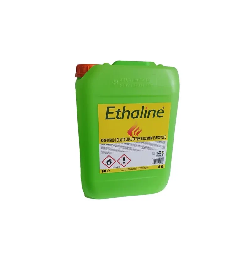 TECNOAIR SYSTEM Bioetanolo Ethaline Liquido Da 10 Lt - 2 Taniche a Confezione