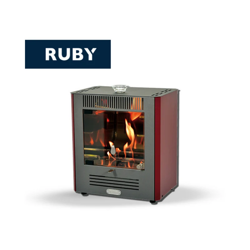 TECNOAIR SYSTEM Stufa a Bioetanolo Modello MiniRuby - Colore Bordeaux