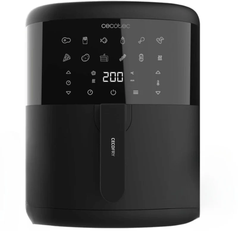 Friggitrice ad Aria Calda Cecotec Cecofry Bombastik 6000 Full Singolo 6 L Indipendente 1700 W Nero
