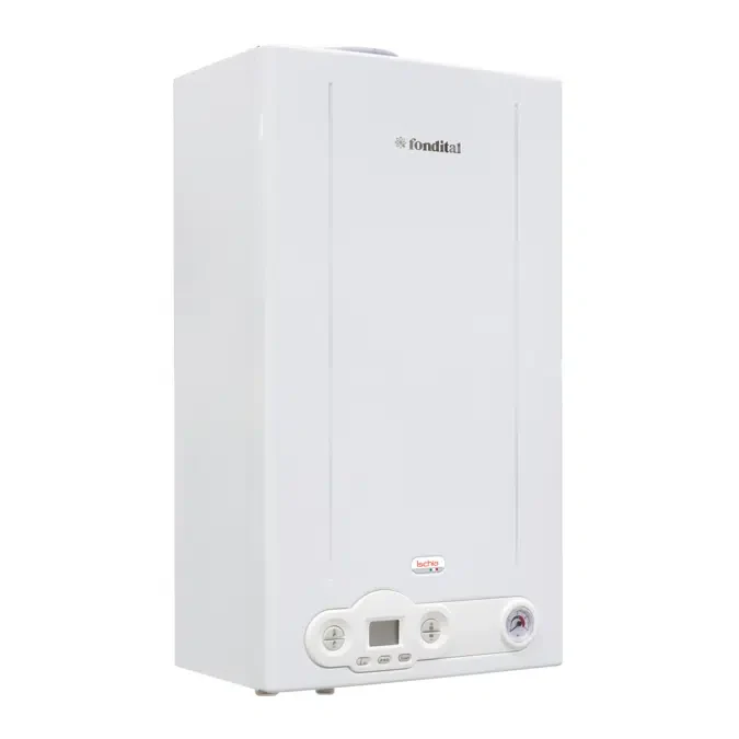 Caldaia a Condensazione Fondital Modello Ischia IN KC S 24 Kw Metano Cod. KIII02KC24 - Senza Cassone - Completa di Kit Scarico Fumi