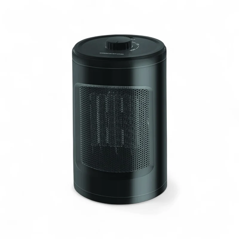 Termoventilatore ceramico 13x13xH23 cm con termostato regolabile 600-1200W