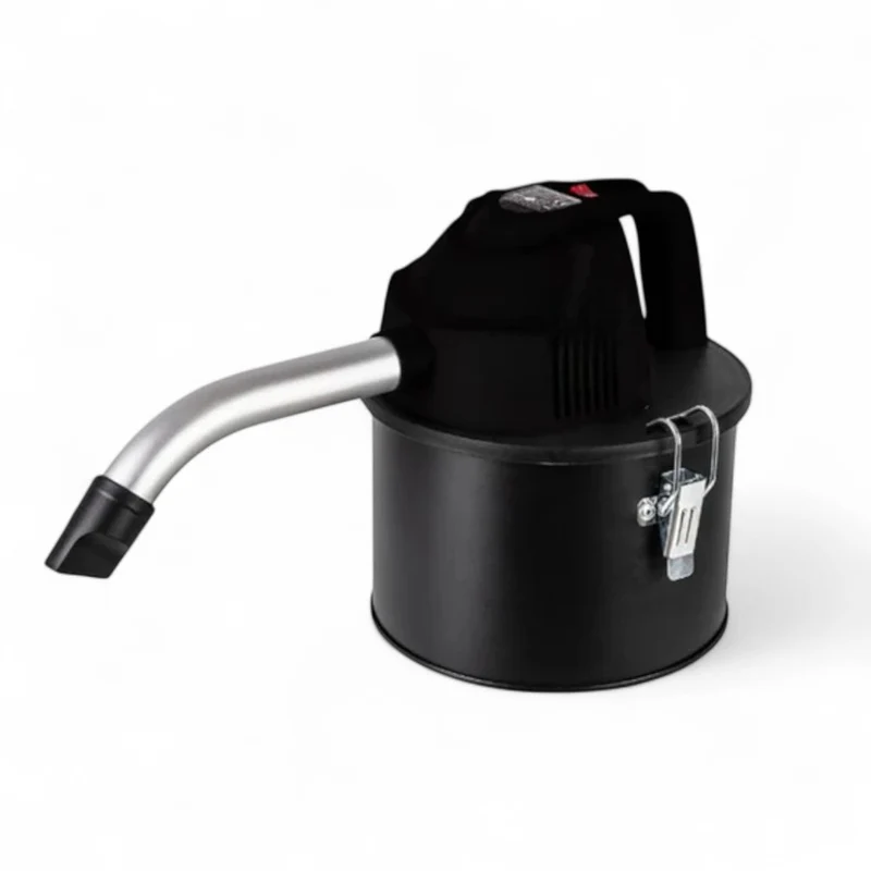 Aspiracenere elettrico compatto 4 lt. in acciaio 600W con cavo da 1,3 mt