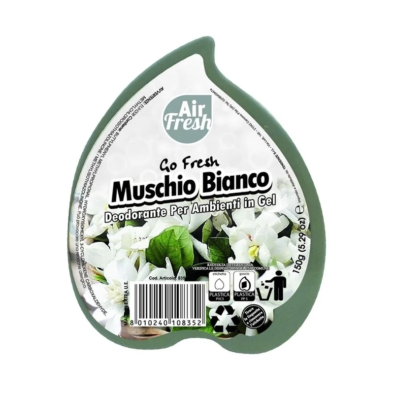 Deo Ambiente Gofresh Gel 150G Muschio Bianco