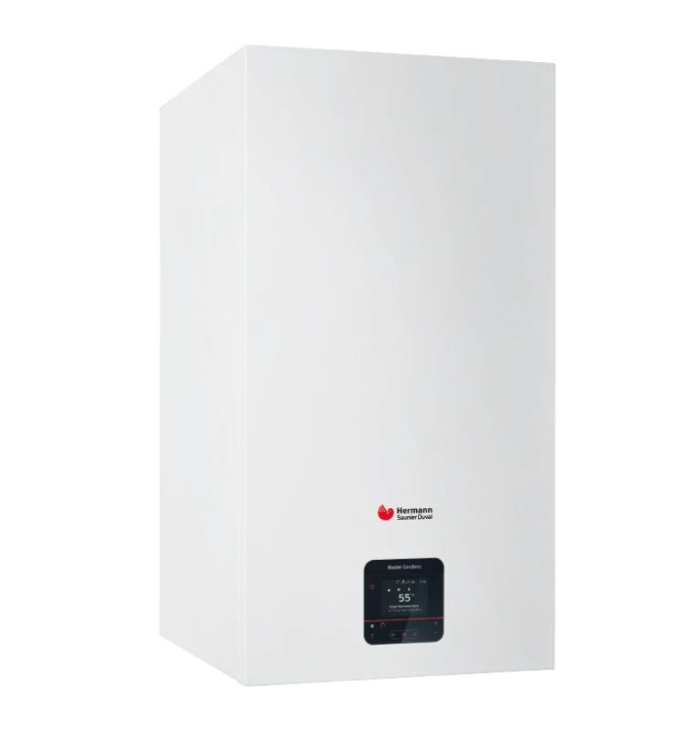 Caldaia Saunier Duval Master Condens 31 kW Con Bollitore Cod. 0010025215 - Completa di Kit per Scarico Fumi