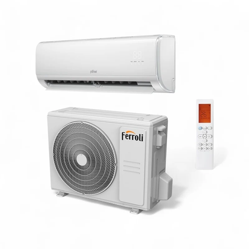 Condizionatore climatizzatore split + motore 18.000 BTU A++ R32 controllo da remoto con Wi-Fi Giada