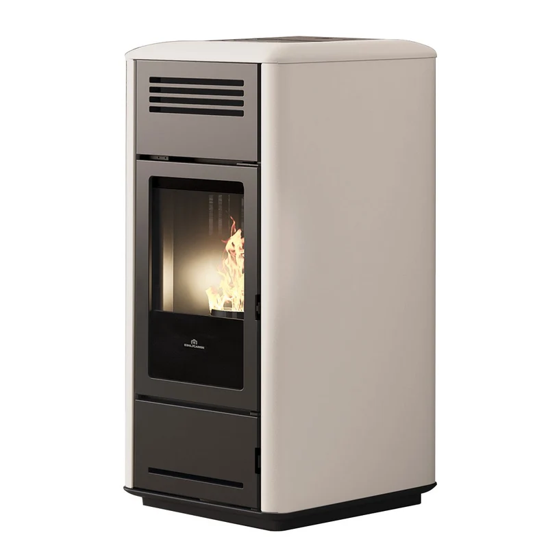 Termostufa a Pellet EdilKamin Modello Milla H 12 Evo Da 12 Kw - Vari Colori
