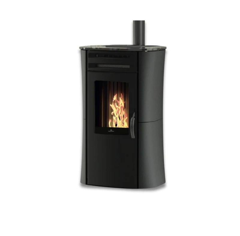 Stufa a Pellet EdilKamin Modello Dania Air Tight Plus Da 8 Kw - Vari Colori