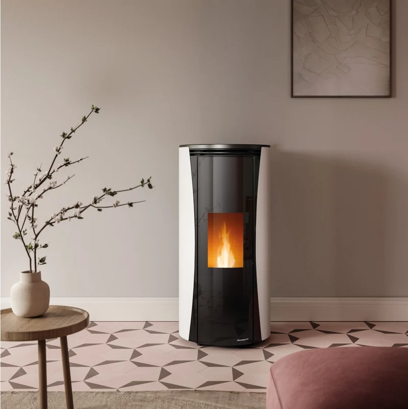 Stufa a Pellet ad Aria Palazzetti Ecofire Vivi TC 9 Kw - Vari Colori