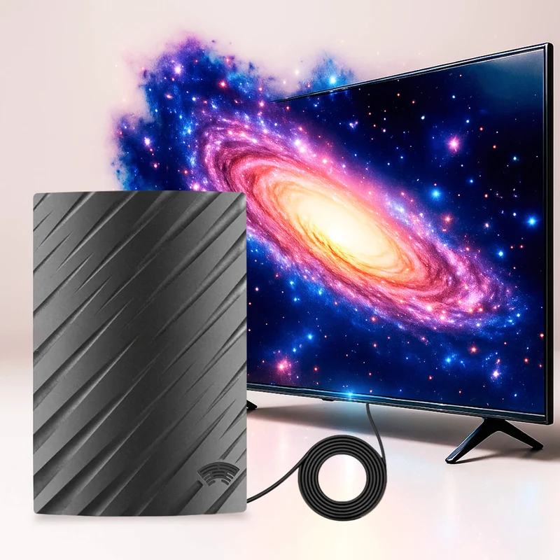 Advanced Indoor 4K HD TV Antenna with Long Range