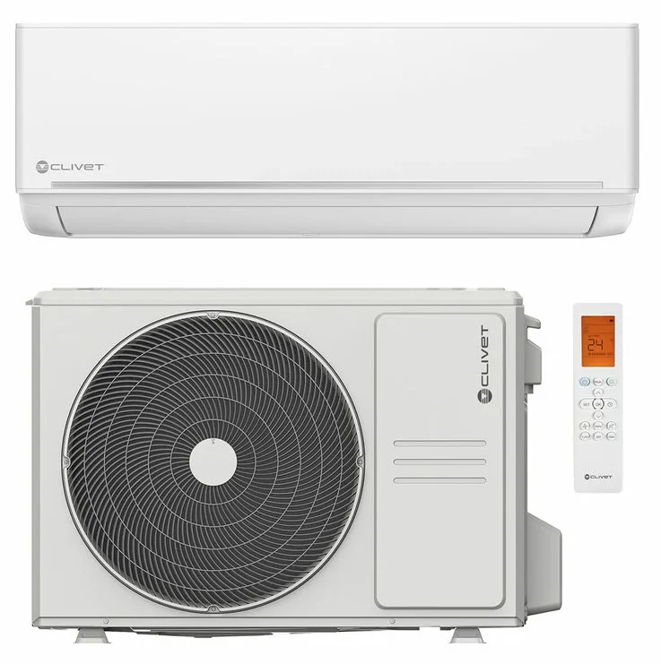 Condizionatore Climatizzatore Clivet Monosplit Inverter R-32 Serie EZCool 70M 24000 BTU Wi-Fi Optional