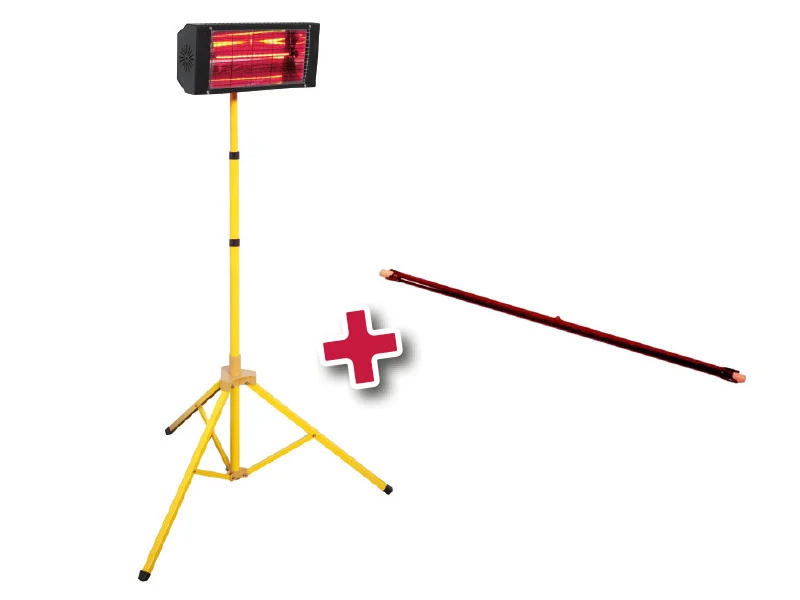 Riscaldatore elettrico con treppiede Fervi R610A