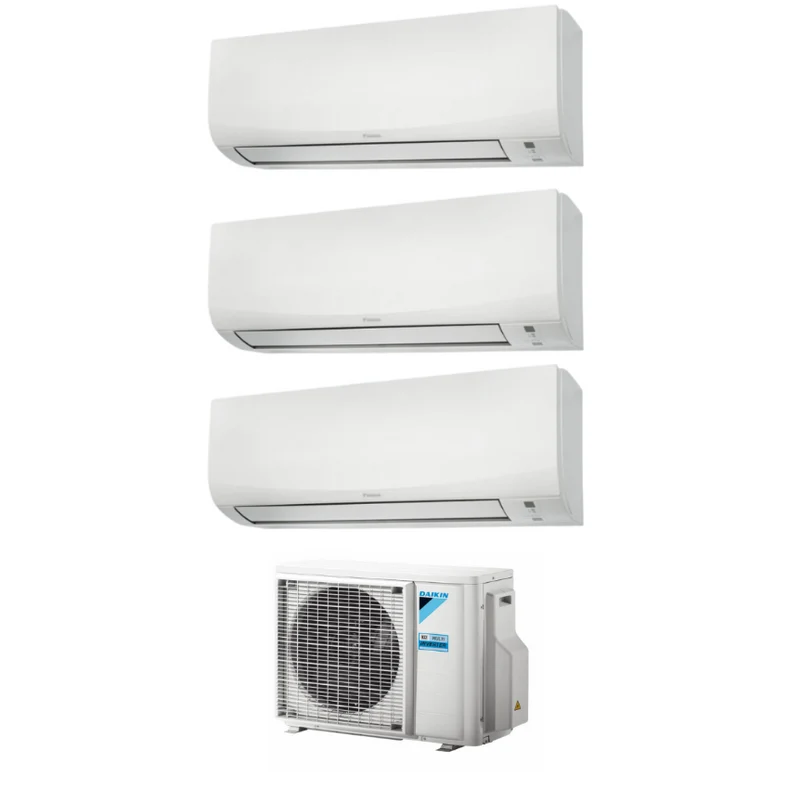 Condizionatore Climatizzatore Daikin Trial Split Inverter R-32 Serie Sensira 9000+12000+12000 Con 3MXF68A Wi-Fi Integrato 9+12+12