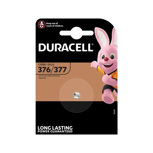 Duracell Batteria 1.5V silver oxide AG4 377