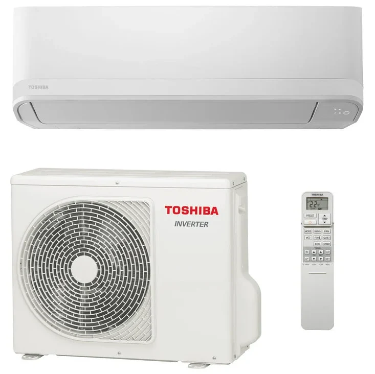 Condizionatore Climatizzatore Toshiba Monosplit Inverter R-32 Modello Seiya Classic 10000 BTU RAS-B10B2KVG-E Wi-Fi Optional