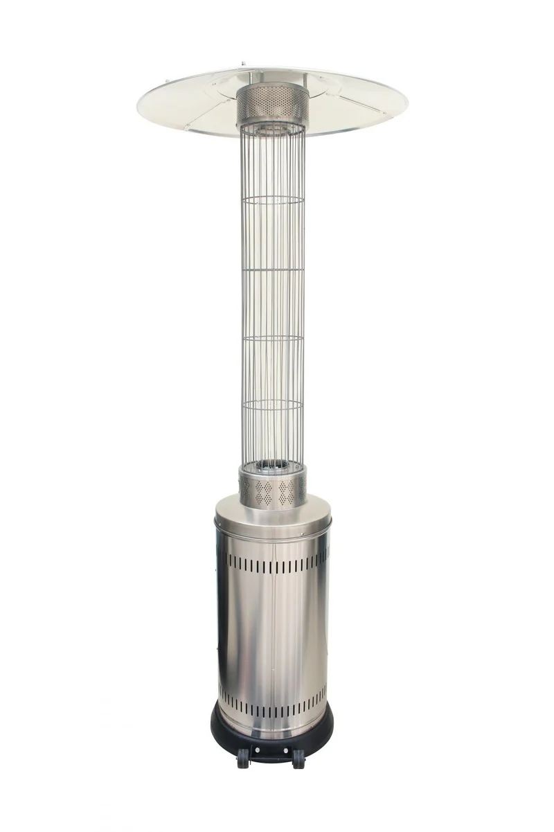 Stufa Aerea Circolare Teporus in Acciaio INOX 10,5 Kw
