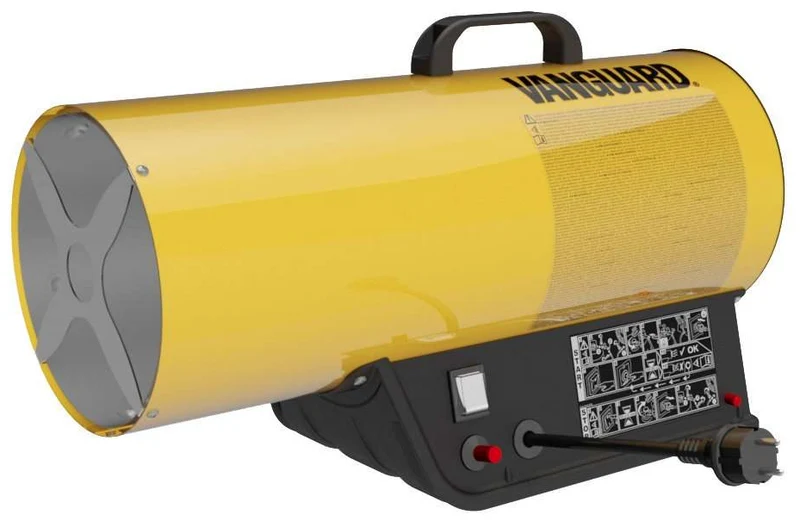 Generatore Aria Calda Master Modello GAS53 53,0 KW Struttura in Acciaio Con Termostato Sovratemperatura