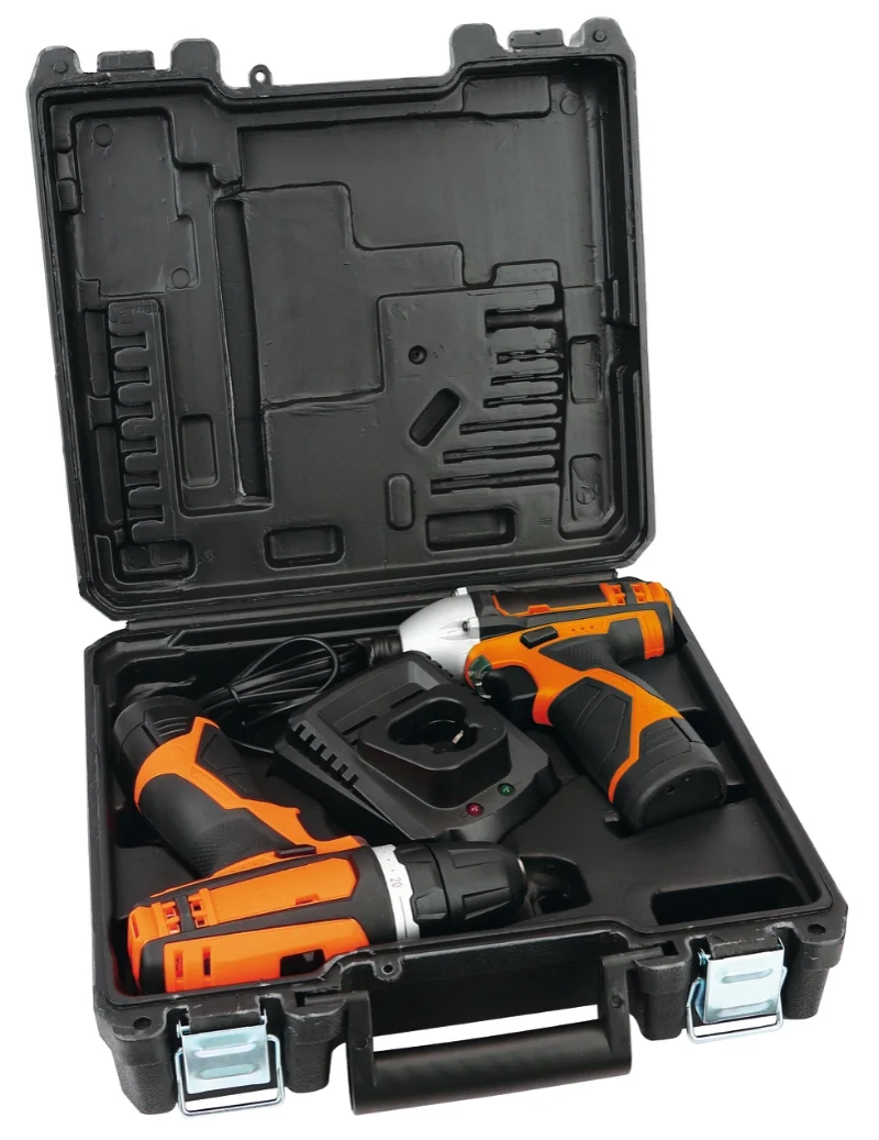 Kit 12V trapano avvitatore ultracompatto + avvitatore ad impulsi 1/4" HEX Beta 1972/K12V-COMBO