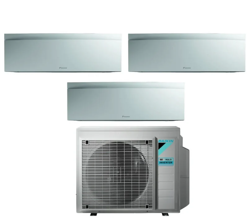 Condizionatore Climatizzatore Trial Daikin inverter Emura III White Wi-Fi R-32 Bluevolution 12000+12000+12000 BTU 3MXM68A
