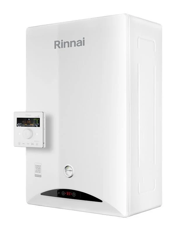 Caldaia a Condensazione Rinnai Zen 34 Kw Low Nox Metano Cod. REB-KBI3535FF-NG - Wi-Fi e Neutralizzatore Integrati - Completa di Kit Scarico Fumi