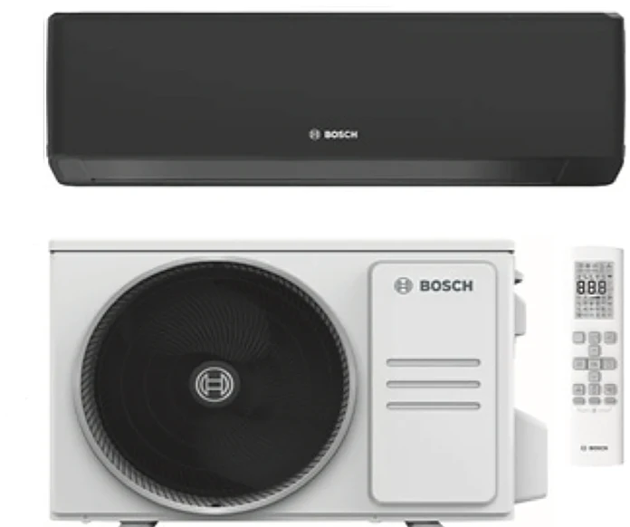 Condizionatore Climatizzatore Junkers Bosch Monosplit Inverter R-32 Serie Climate 7000i Black 18000 BTU CL7000iU W 53 EB Wi-Fi Integrato