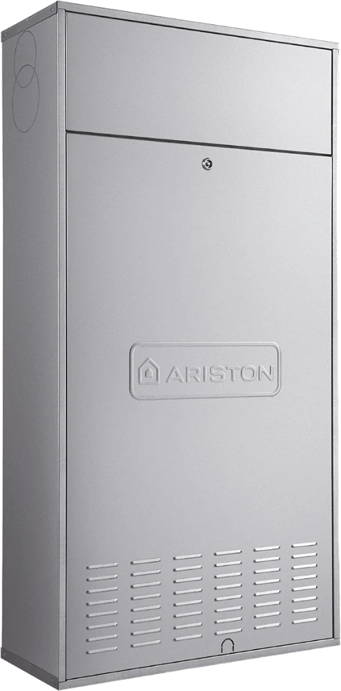 Caldaia A Condensazione Ariston Genus One Net IN 25 KW Metano/GPL Cod. 3301226 Wi-Fi Incluso - Completa Di Kit Scarico Fumi