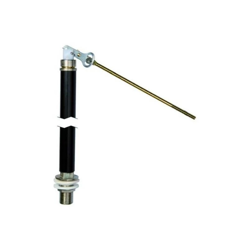 Galleggiante Silenzioso In Ottone Con Asta Regolabile e Sede Inox con Attacco Basso 3/8 - ø 60-90