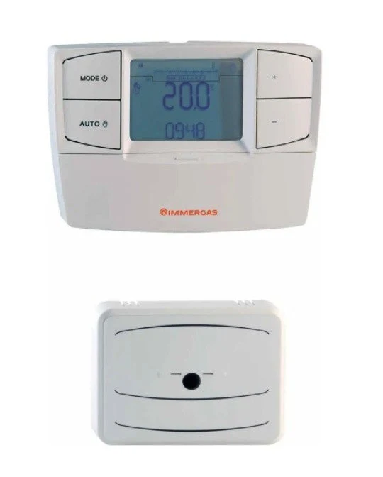 Cronotermostato Immergas 7 Wireless 3.021624 ON-OFF Digitale Settimanale Senza Fili. Per Tutti i Modelli