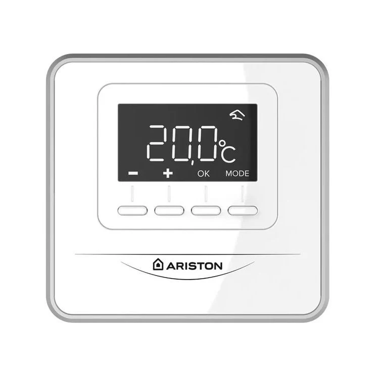 Cronotermostato Ambiente Ariston Cube Bianco per Gestione Multizona 3319477