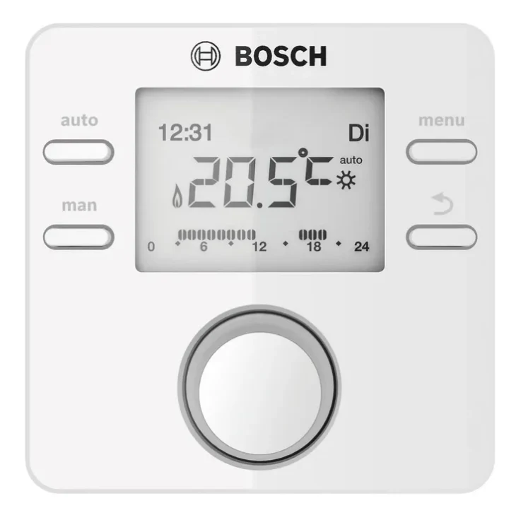 Cronotermostato Settimanale Modulante Junkers Bosch Modello CR 100 7 738 111 056