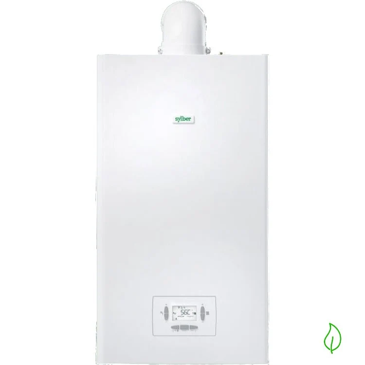 Caldaia a Condensazione Sylber Modello Conica 30 C 30 Kw Metano Completa di Kit Scarico Fumi