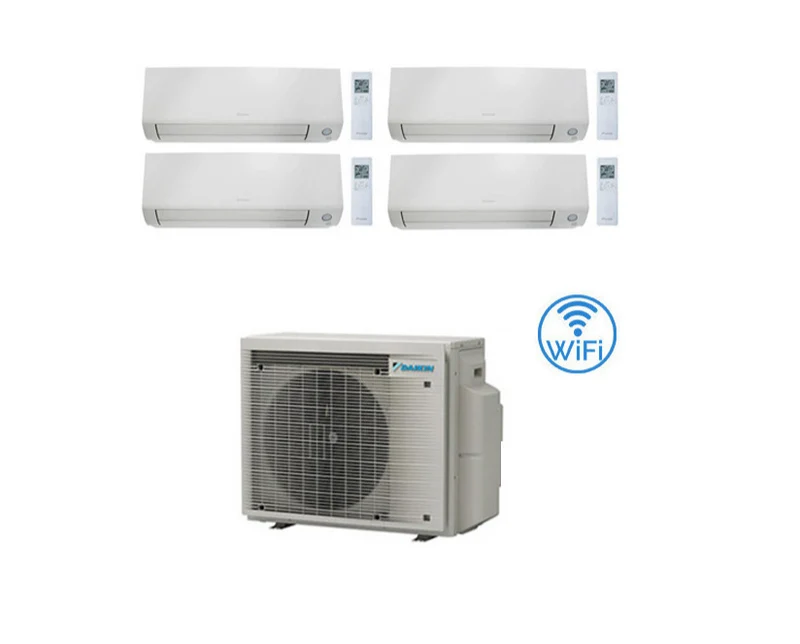 Condizionatore Climatizzatore Daikin Perfera All Seasons Quadri Split Inverter R-32 7000+7000+7000+7000 con 4MXM68A9 Wi-fi Integrato