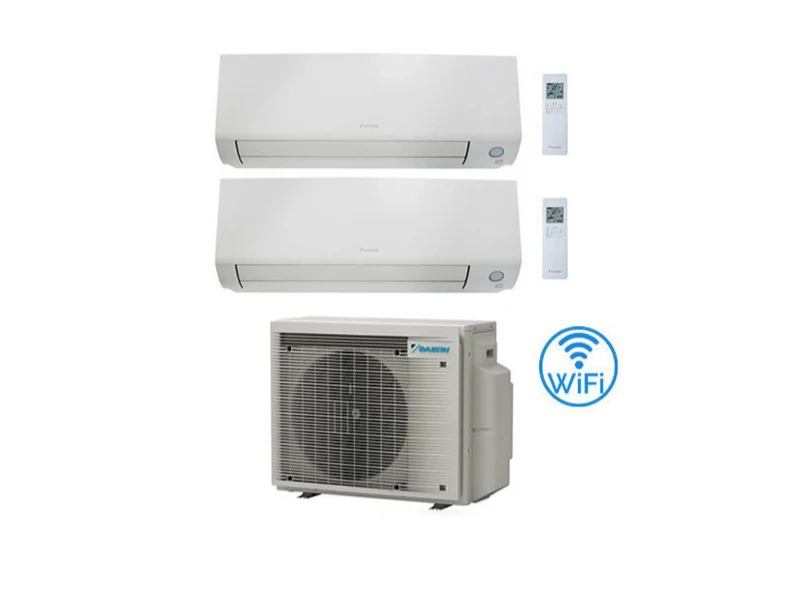 Condizionatore Climatizzatore Daikin Perfera All Seasons Dual Split Inverter R-32 15000+15000 con 2MXM50A9 Wi-fi integrato