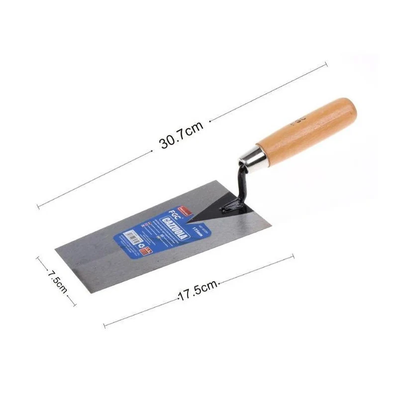Fgc® Cazzuola Manico Legno 17.5Cm