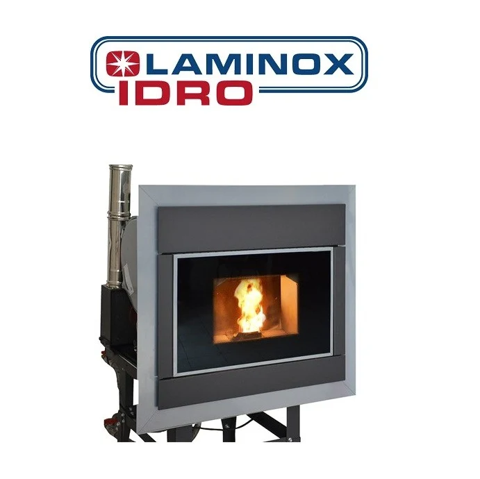 Inserto A Pellet Laminox Modello Apollo Idro 24 Kw