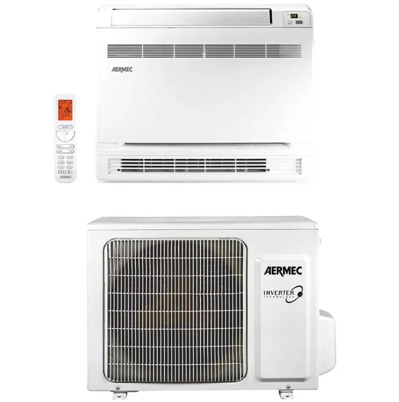 Condizionatore Climatizzatore Aermec Monosplit Inverter a Console R-32 12000 BTU CKG360FS Wi-Fi Incluso