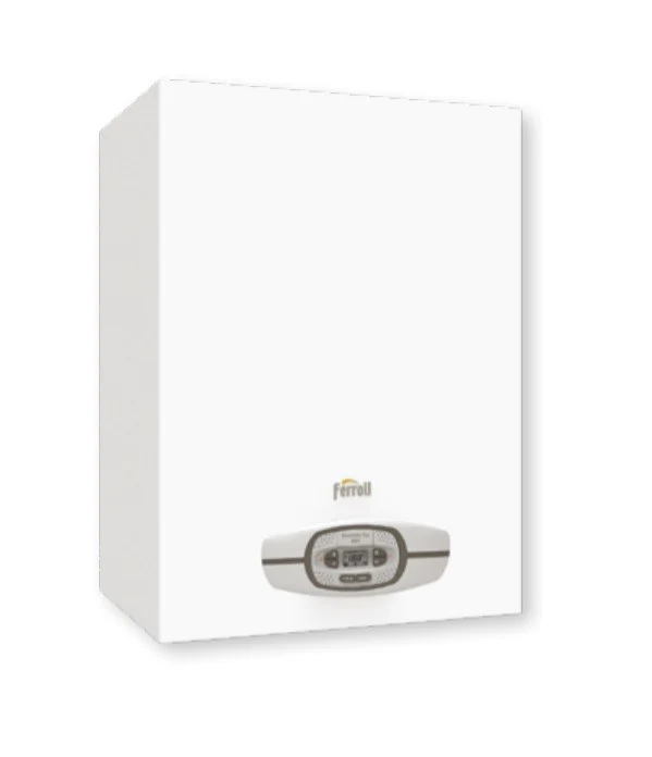 Caldaia a Condensazione Ferroli Bluehelix Top RRT K 50 34 Kw Metano Cod. 0T3T3AWA - Completa di Kit Scarico Fumi