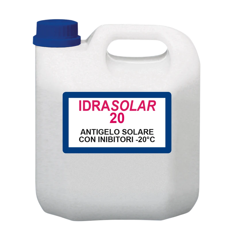 IDRASOLAR 20 protezione impianti solari Antigelo premiscelato atossico - protezione - 20°C da 5 kg