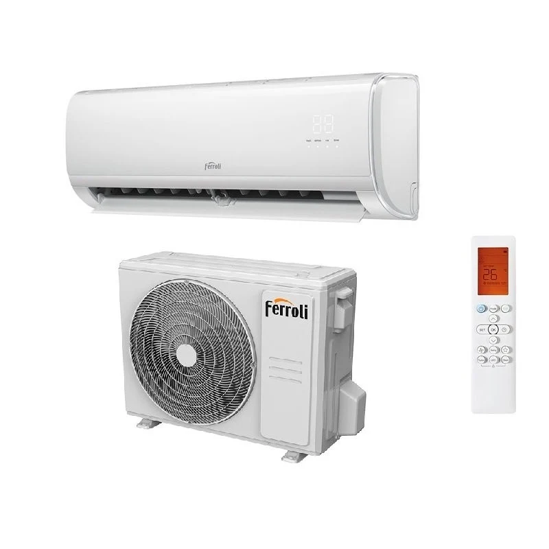 Condizionatore Climatizzatore Ferroli Monosplit Inverter Giada S 12000 BTU Wi-Fi Integrato Alexa e Google HOME