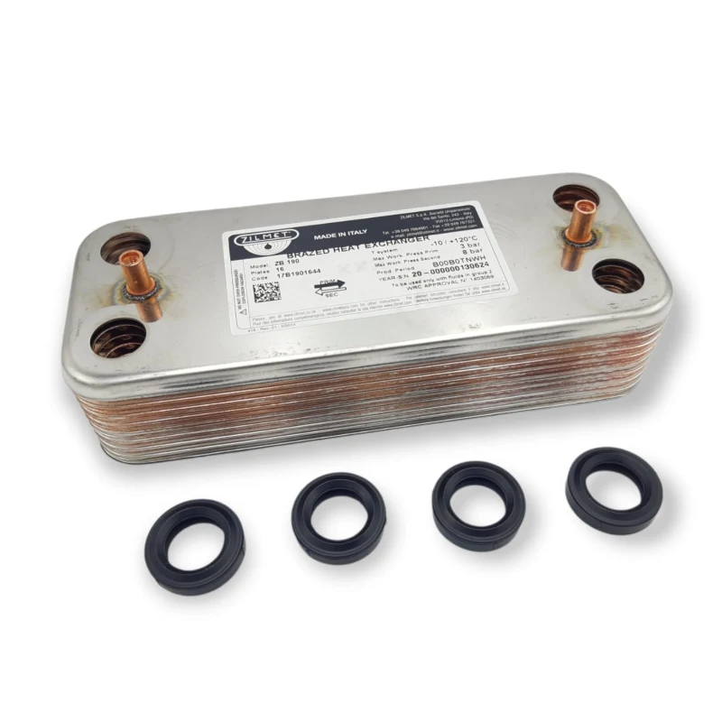 Scambiatore 16 Piastre Originale Ariston Interasse 148 mm 65104333