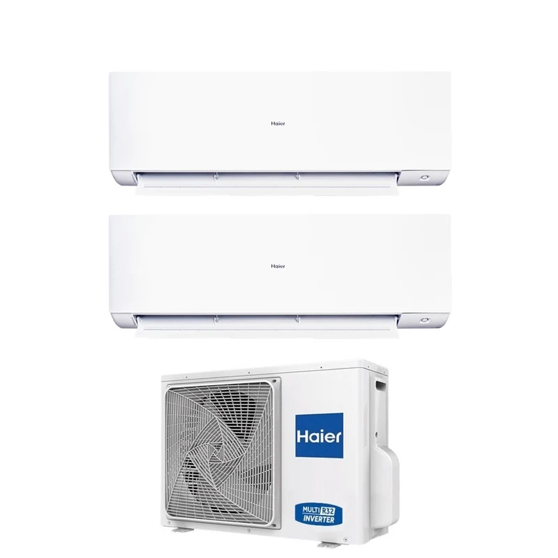Condizionatore Climatizzatore Haier Dual Split Inverter Modello Expert 9000+9000 BTU R-32 Wi-Fi Integrato Con 2U40S2SM1FA