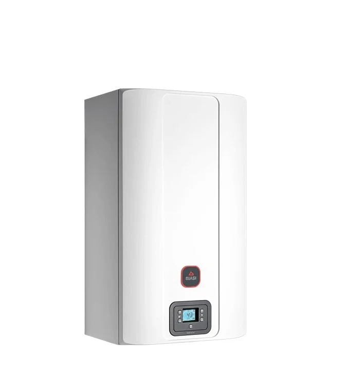 Caldaia a Condensazione BIASI Rinnova Adaptive 35 S KW A+ Kit di Scarico Fumi – METANO/GPL NOX 6
