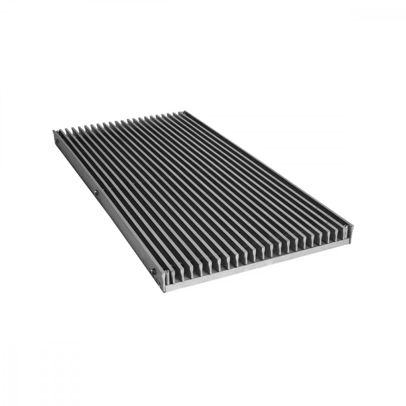 Griglie Pedonabili a Barre Fisse Orizzontali Brofer GRP Passo 12,5 mm Per Pavimenti Galleggianti Varie Misure