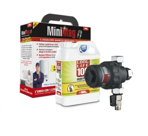 Filtro Defangatore Magnetico Gel Minimag Con Tanica Long Life 100 - Cod. 101.299.00