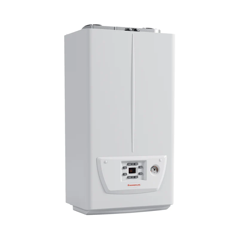Caldaia a Condensazione Immergas Victrix Omnia 25 Kw Metano Cod. 3.028358 - Completa di Kit Scarico Fumi